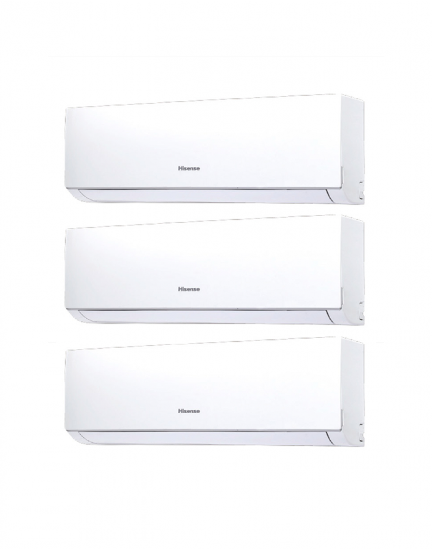 Aparat de aer condiționat multisplit HIsense cu trei unități interne NewComfort 9000 BTU  