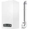 котел Ariston Cares S 30 kW, топлообменник от INOX, за площи до 200 mp, комплект de evacuare включен