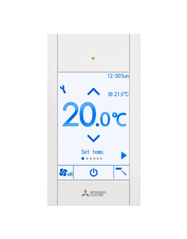дистанционно Mitsubishi Electric Prisma PAR-CT01MAA-PB cu touchscreen и bluetooth