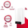 котел Ariston Genus One 35 kW, Combi, комплект de evacuare включен, 5 години Гаранция, за площи до 260 MP