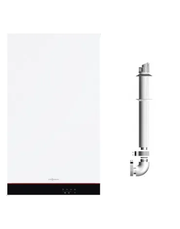 котел Viessmann Vitodens 050-W 19kW, модел BOKA, комплект de evacuare-включен