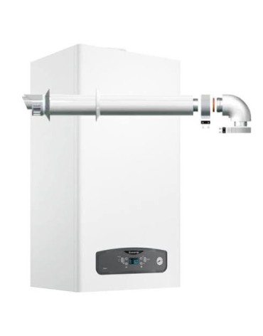 котел Ariston Cares S 24 kW, топлообменник от INOX, за площи до 120 mp, комплект de evacuare включен