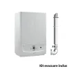 котел Immergas Victrix Zeus 25kW С вграден бойлер 45 litri, CADOU филтър Anti-Magnetita