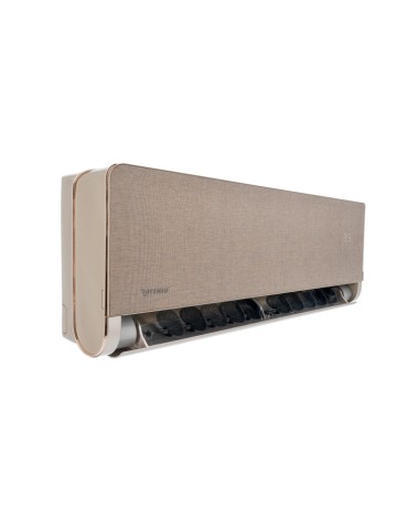 климатик ROTENSO VERSU Cloth 12000 BTU VCS35Xi-CARAMEL, текстилна предна част, A+++, филтър ionizare, HEPA, сензор de влажност