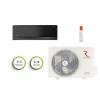 климатик ROTENSO VERSU MIRROR 12000 BTU VM35Xi-Negru, A+++, филтър ionizare, HEPA, сензор de влажност