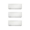 мултисплит климатик Daikin Stylish cu три тела вътрешни, две de 7000 BTU и едно de 12000 BTU бели, 2xFTXA20CW-FTXA35CW-3MXM68A, 5 години Гаранция, ефект Коанда, сензор de присъствие, Flash Streamer, филтри сребърни йони