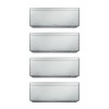 мултисплит климатик Daikin Stylish cu четири тела вътрешни, 3 de 5000 BTU и едно de 12000 BTU Argintii, 3xCTXA15CS-FTXA35CS-4MXM68A, 5 години Гаранция, ефект Коанда, сензор de присъствие, Flash Streamer, филтри сребърни йони