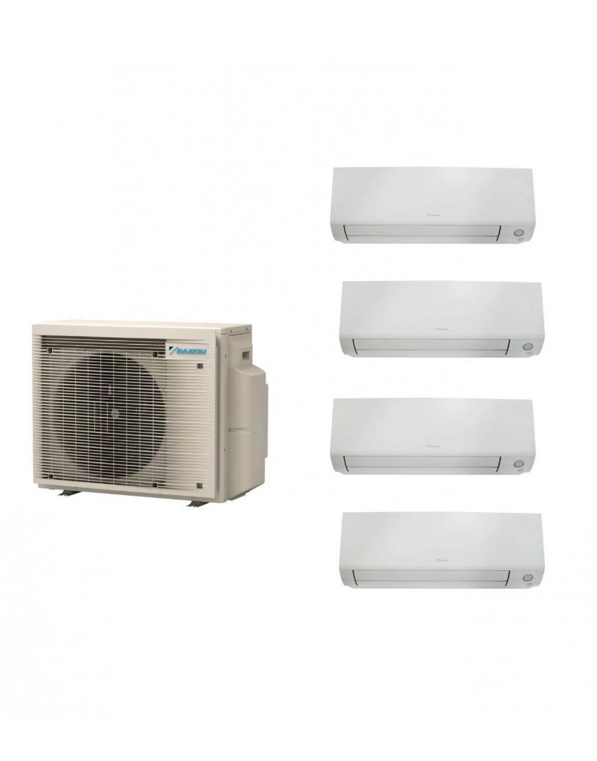 Aparat de aer condiționat multisplit Daikin Perfera cu patru unități interne, trei 5000 BTU și una de 12000 BTU - garanție 60 luni
