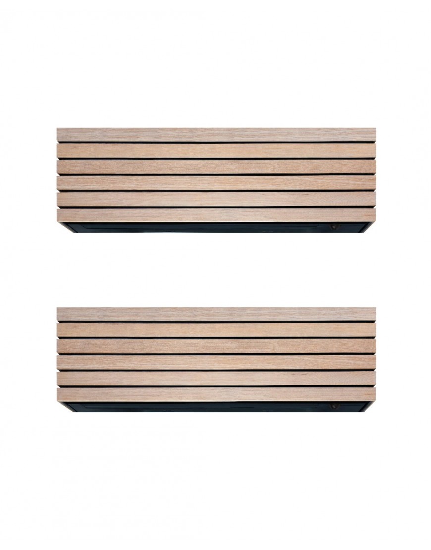 Aparat de aer condiționat multisplit TOSHIBA cu două unități interne DAISEIKAI Wooden 9000 BTU-garanție 60 luni, wifi integrat, funcționare pe încălzire până la -20°C