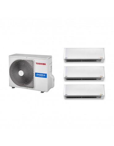 Aparat de aer condiționat multisplit TOSHIBA cu TREI unități interne DAISEIKAI 12000 BTU 