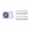 Aparat de aer condiționat multisplit TOSHIBA cu două unități interne EDGE 12000 BTU 