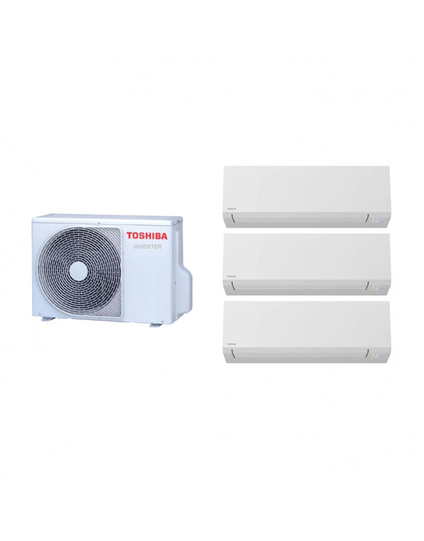 Мултисплит климатик TOSHIBA с вътрешни тела THREE EDGE 9000 BTU 