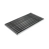 Stergator de picioare incastrabil ACO Self Vario, cu rama din aluminiu и gratar insertie textila, antracit, 750x500x30mm