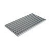 Stergator de picioare incastrabil ACO Self Vario, cu rama din aluminiu и gratar benzi textile и cauciucate, 750x500x30mm