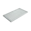 Stergator de picioare incastrabil ACO Self Vario, cu rama din aluminiu и gratar retea V, 1000x500x30mm