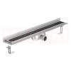 Rigola de dus din inox ACO ShowerDrain C cu flansa perete, gratar Tile, дължина 785mm, h=92mm