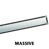 Rigola de dus din inox ACO ShowerDrain C cu flansa perete, gratar Massive, дължина 785mm, h=92mm