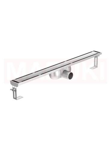 Rigola de dus din inox ACO ShowerDrain C без flansa, gratar Massive, дължина 585mm, h=92mm