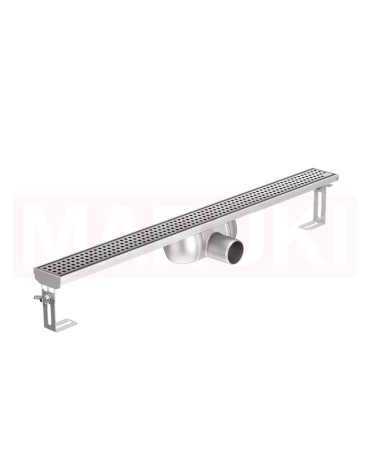Rigola de dus din inox ACO ShowerDrain C без flansa, gratar Square, дължина 1185mm, h=92mm