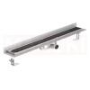 Rigola de dus din inox ACO ShowerDrain C cu flansa perete, gratar Tile, дължина 585mm, h=69mm