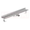 Rigola de dus din inox ACO ShowerDrain C cu flansa perete, gratar Slot, дължина 1085mm, h=69mm