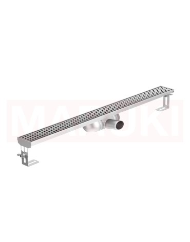 Rigola de dus din inox ACO ShowerDrain C без flansa, gratar Square, дължина 885mm, h=69mm