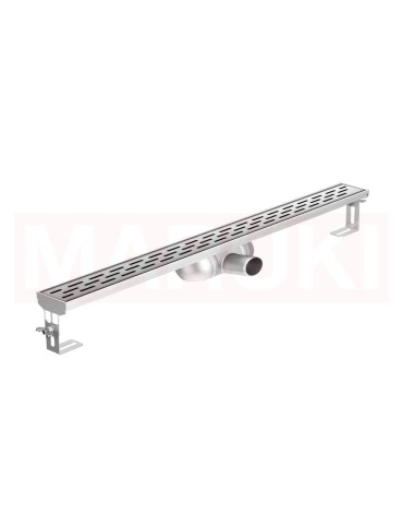 Rigola de dus din inox ACO ShowerDrain C без flansa, gratar Slot, дължина 885mm, h=69mm
