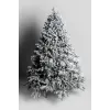 изкуствена елха Safir QC369 230 cm, 2186 клони 2D + 3D PE, заснежена