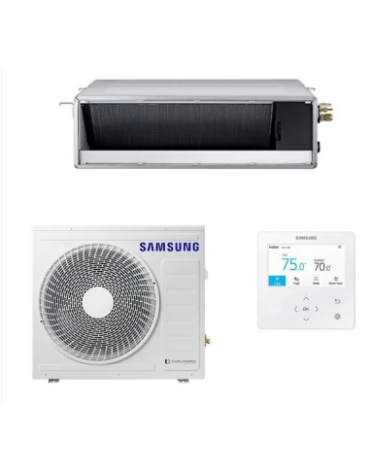 Aer conditionat de tip duct Samsung 12000 BTU MSP AC035RNMDKG/EU + AC035RXADKG/EU, garantie 48 luni