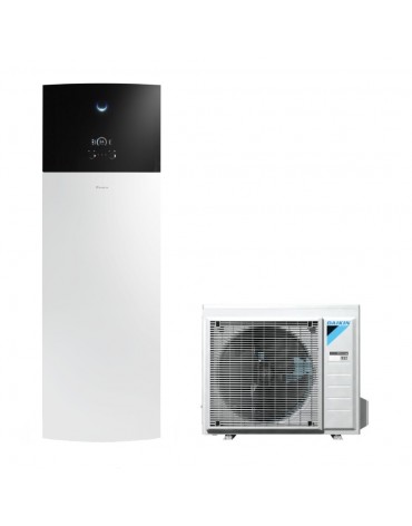 Термопомпа за отопление и битова гореща вода Daikin Altherma 3 RF 4kW EHVH04S18E6V-ERGA04EV с бойлер 180L