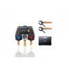 Testo 550i Set Smart - Manifold digital controlat prin aplicație cu sonde de temperatură fără fir (NTC)