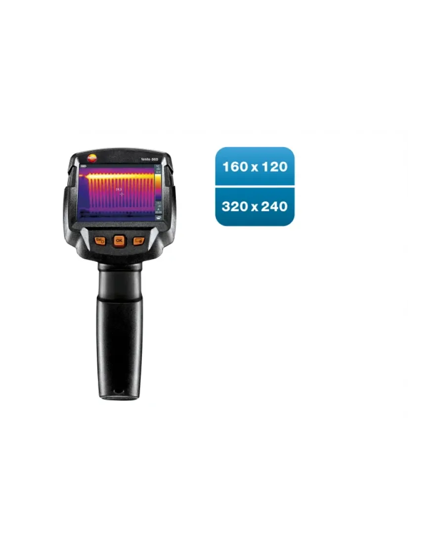 Testo 865s - Cameră de termoviziune  