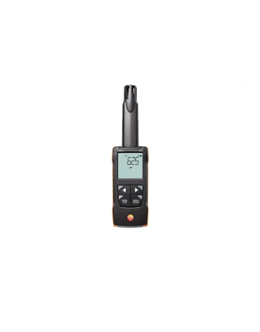 Testo 535 - Instrument digital de măsurare a CO2 cu conexiune la aplicație
