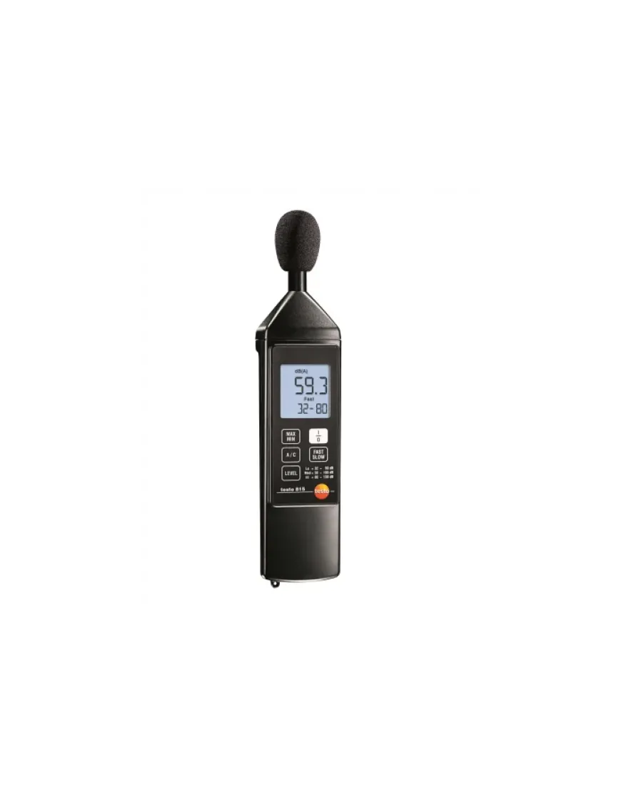 Testo 815 - Instrument de măsură a nivelului de zgomot