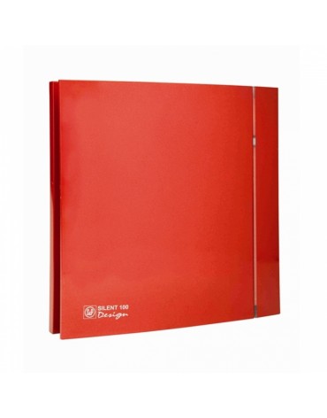 Аспиратор за баня Soler & Palau Silent 100 CRZ Red Design 4C