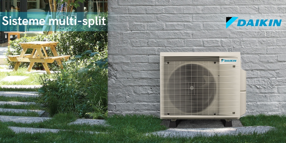 Sistem multi-split Daikin MXM-A — o unitate exterioara, doua unitati interne