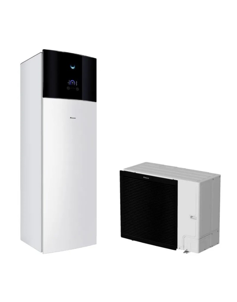 Pompă de căldură Daikin Altherma 3 R F 11 kW EBVH11S18D9W cu unitate externă ERLA11DW și rezervor ACM 180L integrat