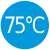 Apă 75°C