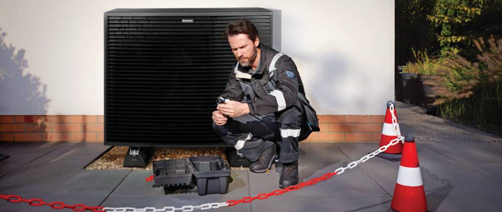 Siguranță pompă de căldură R290 Daikin Altherma 4 — ambient locuință