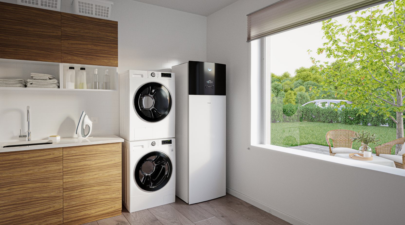 Daikin Altherma 3 H MT F ETVH ambient interior încălzire și ACM