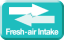 Aport aer proaspat exterior PLA-ZM100EA